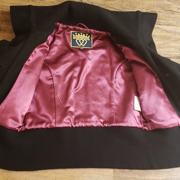 Vintage bomber wool coat - Picture 5 of 8